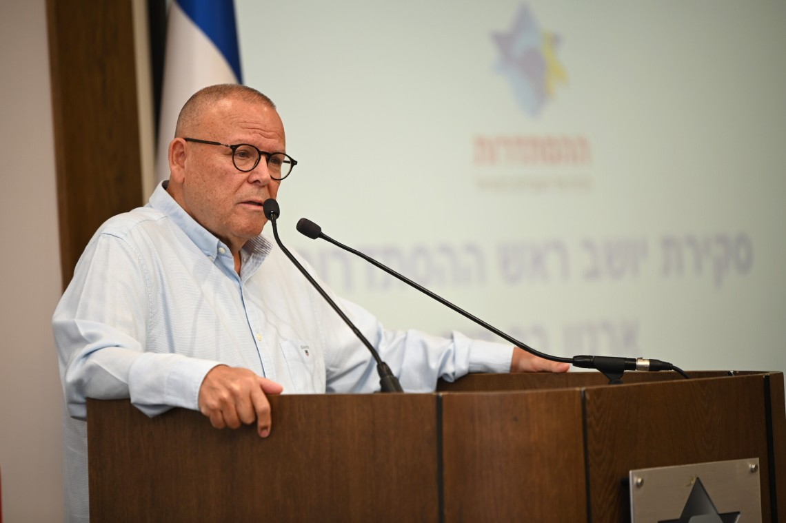 יו"ר ההסתדרות במהלך הישיבה. צילום: יסמין גיל, דוברות ההסתדרות